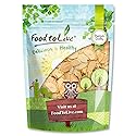 Food to Live Dry Roasted Blanched Sliced Almonds, 12 Ounces - Perfectly Oven Toasted for Maximum Flavor, Unsalted, No Oil Added, Perfect for Cooking