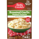 Betty Crocker Roasted Garlic Mashed Potatoes, Made with Real Potatoes, 4 oz