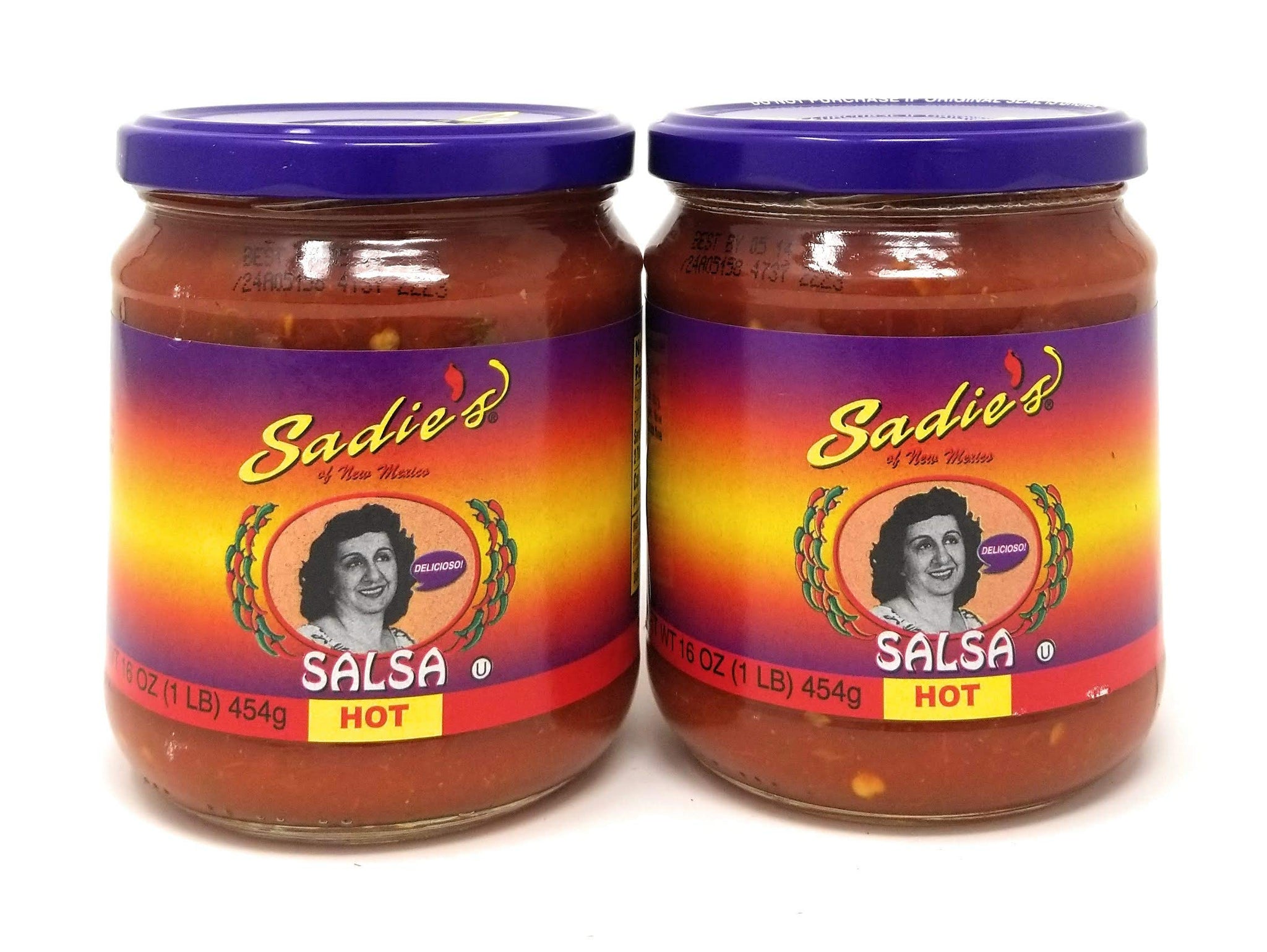 Sadie's of New Mexico Hot Salsa 16oz QTY 2
