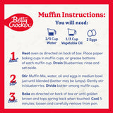 Betty Crocker Wild Blueberry Muffin and Quick Bread Mix 16.9 oz (Pack of 2)