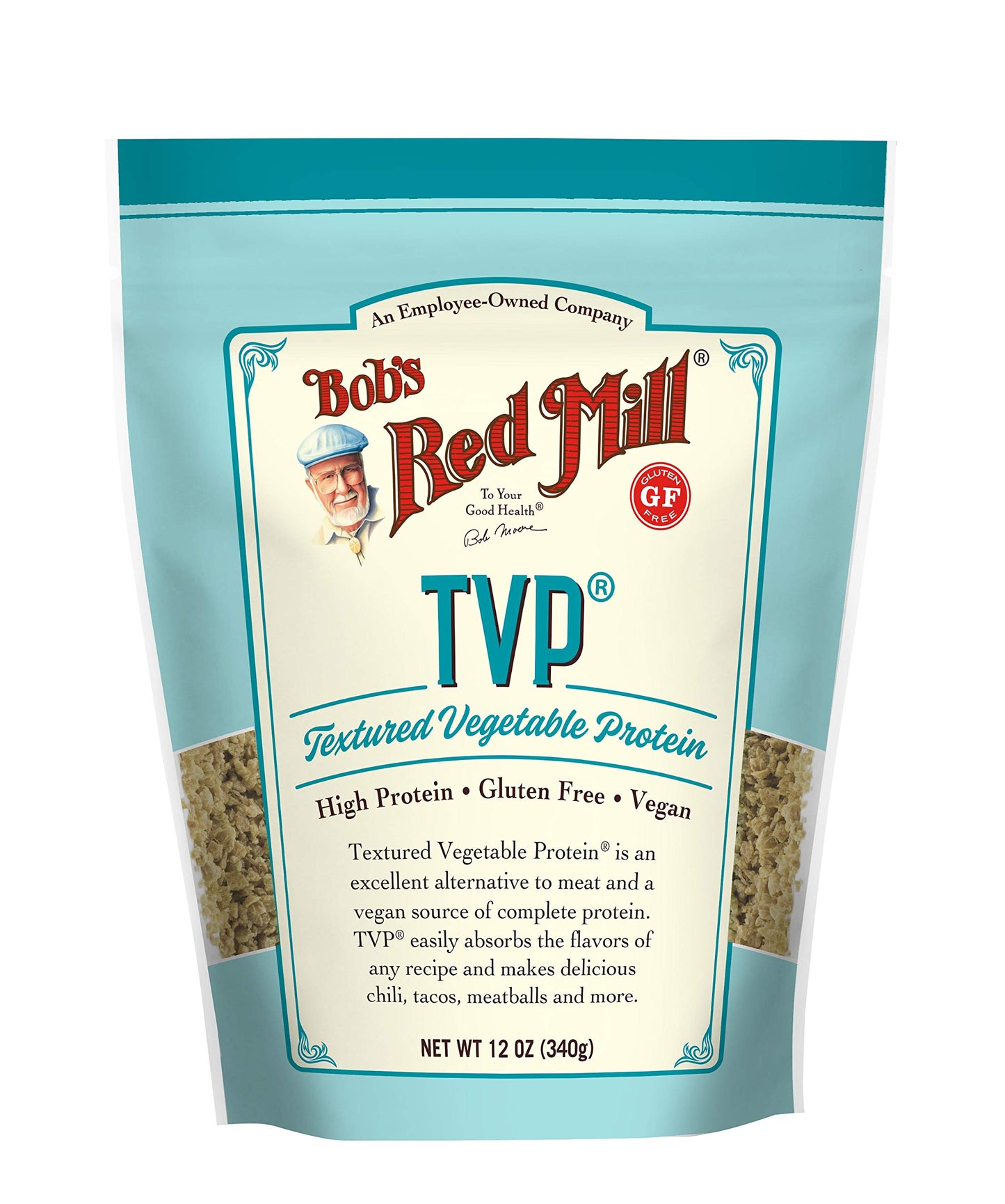 Bob's Red Mill TVP, 12oz (Pack of 1) - Vegan, Made in USA, Unflavored, Kosher