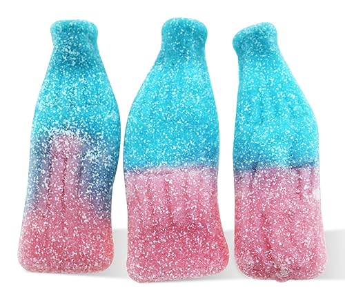 Gustaf, Sour Bubble Gum Giant Gummi Bottles (2.200 Lbs)