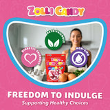 Zollipops GUM Popz 5.6oz Resealable Pouch - Enjoy a Burst of Flavor with Gum in a Convenient Resealable Pouch