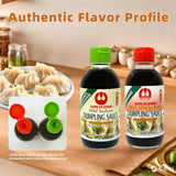 Wan Ja Shan Organic Dumpling Sauce 6.7 Oz, Pack of 2, GLUTEN FREE, FAT FREE, MILD SODIUM Great for Dumpling Dipping-Gyoza Dipping, MADE IN USA