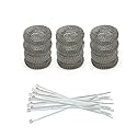 DR Quality Parts Washing Machine Lint Trap - Stainless Steel Hose Filter, Mesh Drain Catcher, Washer Sock Lint Remover, Rust-Free Snare Laundry Filter