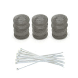 DR Quality Parts Washing Machine Lint Trap - Stainless Steel Hose Filter, Mesh Drain Catcher, Washer Sock Lint Remover, Rust-Free Snare Laundry Filter