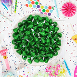 Milk Chocolate Candy in Green Foil - 1 Pound Bulk Bag Halloween Candy Individually Wrapped Classic Chocolate Drops for St. Patrick’s Day, Holidays