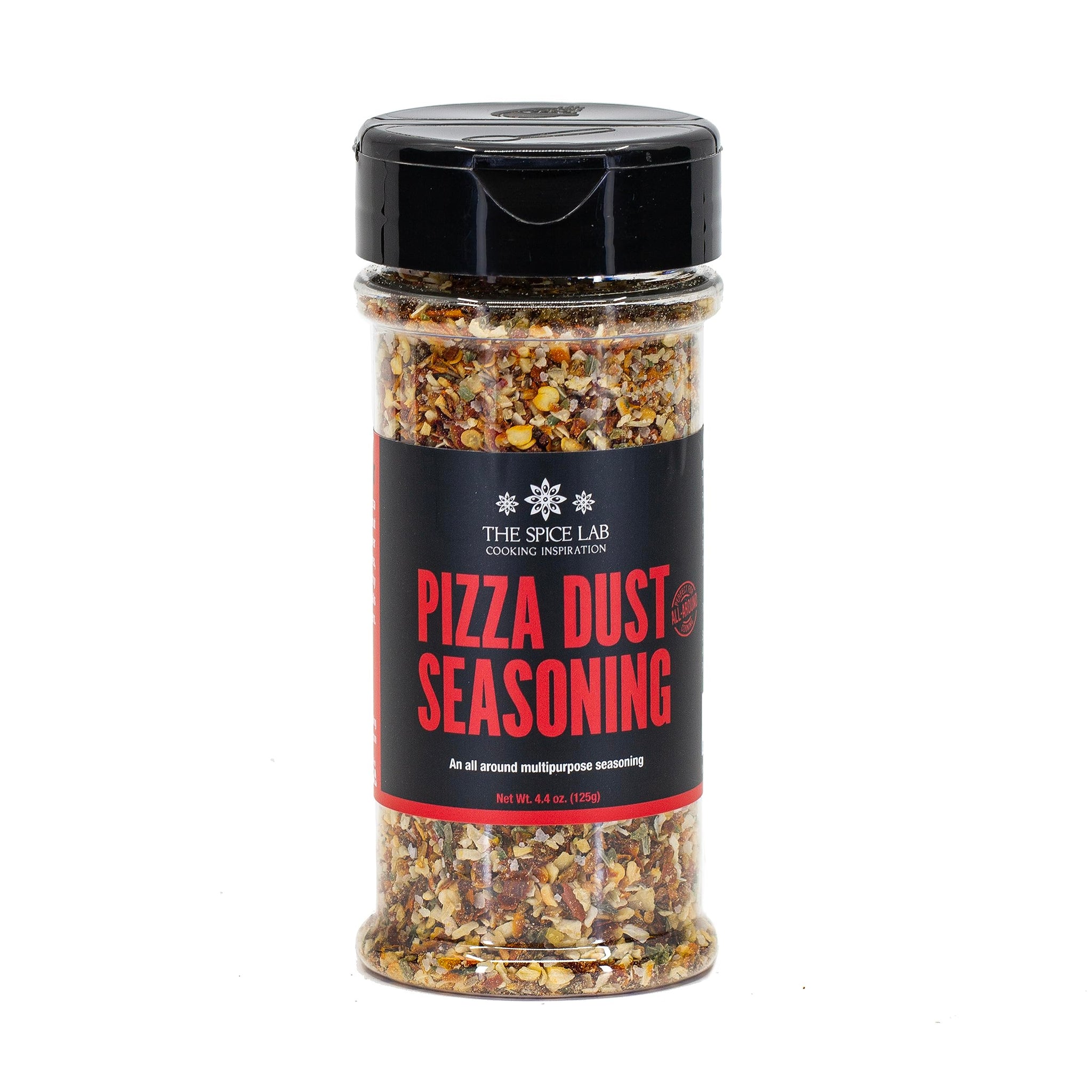 The Spice Lab Pizza Dust Seasoning - Italian Seasoning - Shaker - With Fennel Seeds, Parsley,Chili And Tomato Flakes - Elevate Your Dishes