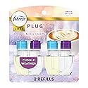 Febreze Plug In Air Freshener, Odor-Fighting Scented Oil Refill, Air Fresheners for Home and Bathroom and Kitchen, Long Lasting for Strong Odors