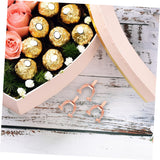 MAGICLULU 50pcs Chocolate Bouquet Holder for Flower Packaging Elegant Stand for Valentine Day Weddings Birthdays and Special Occasions