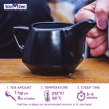 Sou Zen Spearmint Lavender 1.5oz (42g) Loose Leaf Tea | Premium Quality Whole Herbal Flowers and Leaves with No Preservatives | Raw and Naturally
