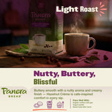 Panera Hazelnut Crème Ground Coffee - Light Roast 100% Arabica for Smooth Morning Brewing - Restaurant-Quality Flavored Coffee, Kosher Certified, 12oz