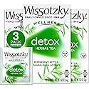 Wissotzky Wellness Detox Herbal Tea, (3 Pack - 60 Tea Bags) | Caffeine Free | Natural Cleansing Support | With Peppermint, Nettle, Dandelion