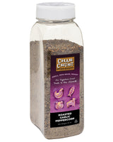 Char Crust Dry-Rub Seasonings Roasted Garlic Peppercorn | All-in-one seasonings | Perfect for Steak, Burgers, Chicken, Salmon | Signature Crust that