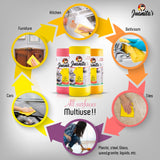 Juanita’s Reusable Paper Towels (25 Sheet Roll) - Washable & Heavy Duty Eco-Friendly Cleaning Cloths - Ultra-Absorbent, Lint-Free & Quick Drying