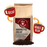 Lola Savannah Amaretto Whole Bean Decaf Coffee, 2lb