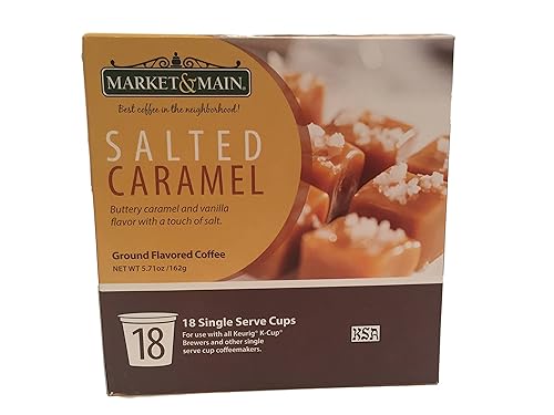 Market & Main Salted Caramel 18 Single Serve Coffee Cups
