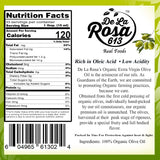 De La Rosa Organic Balsamic Vinegar & Organic Extra Virgin Olive Oil, 100% Pure, Vegan, Kosher, Non-GMO & Gluten Free, Great for Salad Dressings, Marinades & More 16.9 Oz (Pack of 2)