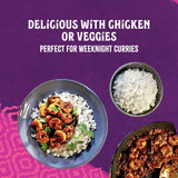 Patak’s Mild Curry Simmer Sauce - Coconut-Based Curry Sauce with Red Bell Peppers & Spices - Gluten-Free & Vegan Indian Mild Sauce - Perfect for Quick