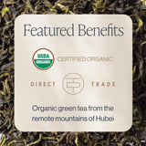 Rishi Tea Jasmine Green Tea - Organic Loose Leaf Tea, Caffeinated Scented Chinese Green Tea with Floral Aroma & Taste - 16 Ounces, 64+ Servings