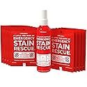 Emergency Stain Rescue Stain Remover Spray - Wine & Coffee Stain Removal - On-the-Go Wipes for Carpets & Upholstery - No Added Phosphates Fabric Spot