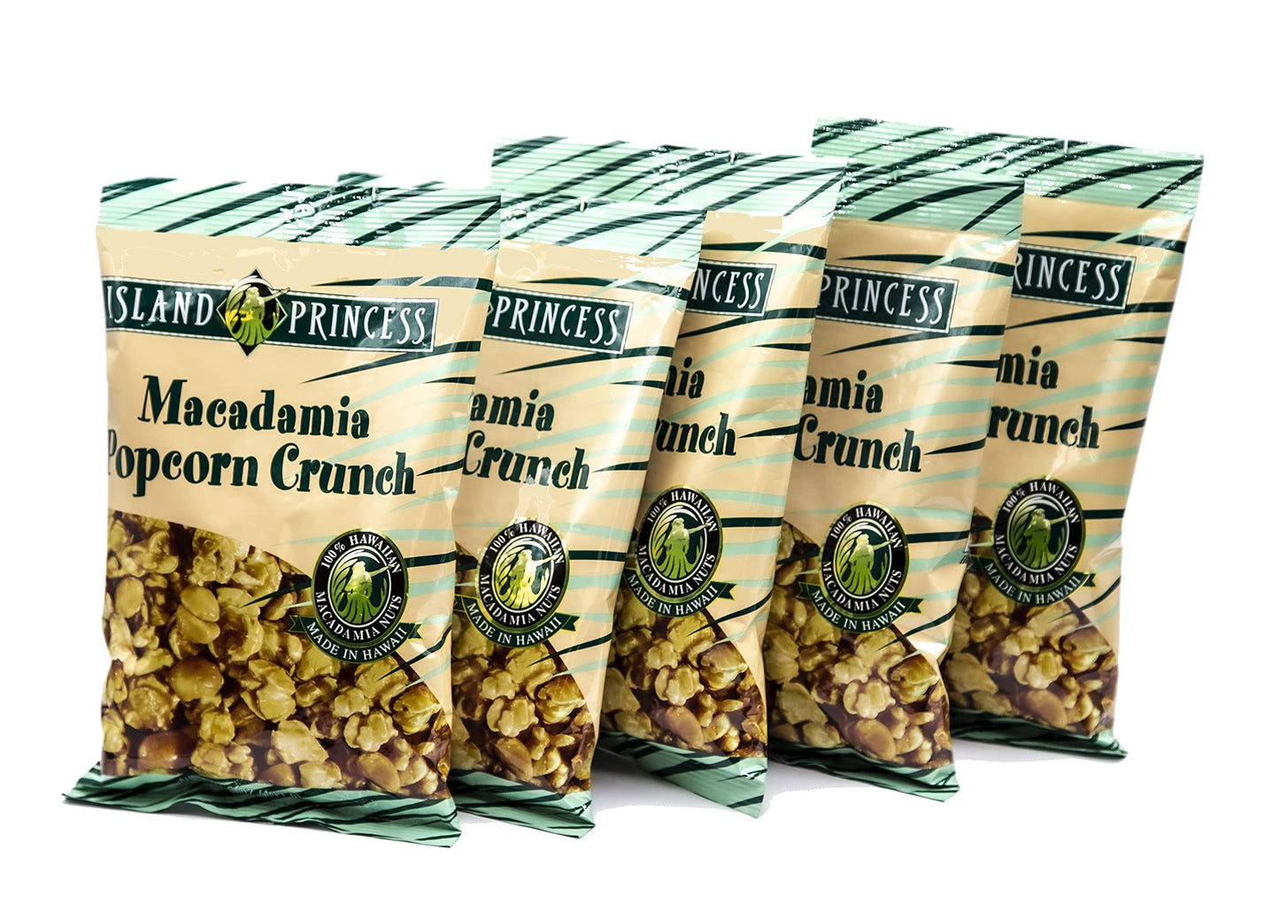Island Princess Macadamia Popcorn Crunch - 5 pack