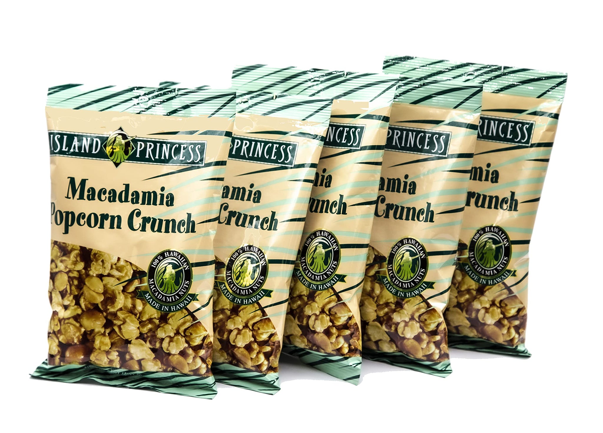 Island Princess Macadamia Popcorn Crunch - 5 pack