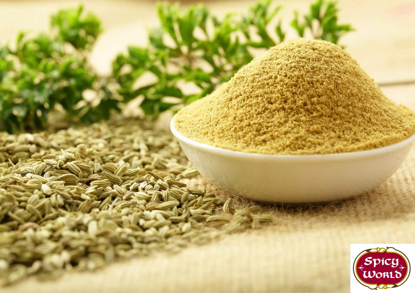 Spicy World Fennel Seeds Powder 5 Pound Bulk | Ground Fennel (Saunf)
