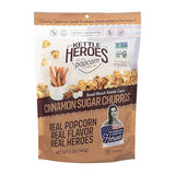 Kettle Heroes, Cinnamon Sugar Churros Kettle Corn 5 Oz.