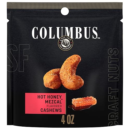 COLUMBUS Hot Honey Cashew 4oz