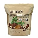 Anthony's Organic Carob Powder, 1 lb, Gluten Free, Non GMO, Cocoa Powder Alternative, Unsweetened