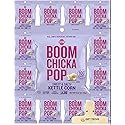 Angie's Boomchickapop Sweet & Salty Kettle Corn Popcorn Individual Bags | 14 ct./0.67 oz. | Comes with Gift Trove Card and Bag Clip (0.67 oz | Pack