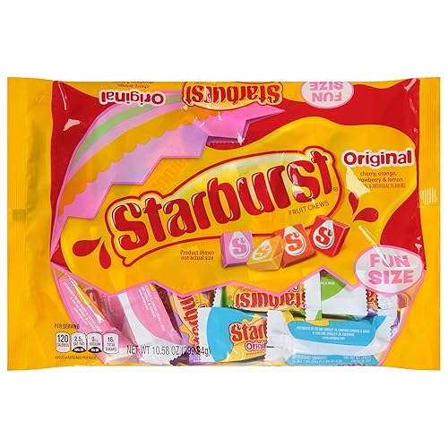 Mars Wrigley (1 bag) Easter Original Starburst Candy Mix - Cherry, Orange, Strawberry, Lemon - 10.58 oz / 299.9 g