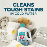 ARM & HAMMER Baby, 77 Loads Hypoallergenic Liquid Laundry Detergent, 100.5 fl oz