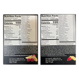 PROTIFIT - High Protein Lemon Raspberry & Strawberry Banana Pudding & Shake Mix 2 Pack, 15g Protein, Low Calorie, Low Fat, Low Carb, Aspartame Free