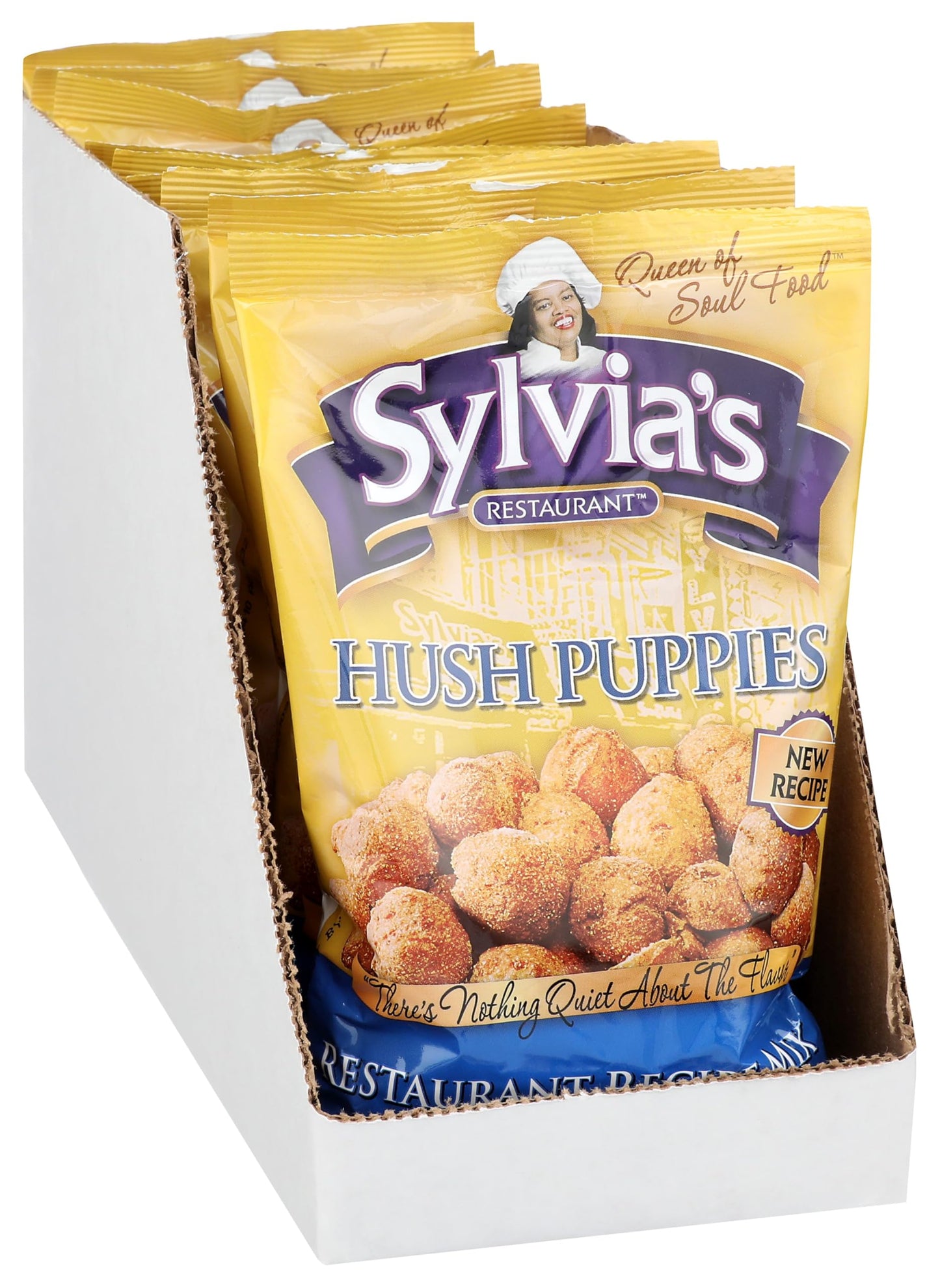Sylvia's Hush Puppies Mix, 10 Ounce Packages (Pack of 9)