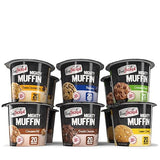 FlapJacked Mighty Muffins, Power Breakfast Variety, 12 Pack | 20g Protein