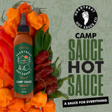 Heartbeat Hot Sauce Co. | Camp Sauce, 6 oz. 3 pack