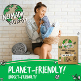 Eco-Friendly Laundry Detergent Sheets - Efficient, Clean, and Fresh Scented, Washer-Friendly Soap Sheet - No Mess & Space-Saving Laundry Strips