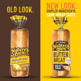 Nature's Own Butterbread, Non-GMO Bread, Sandwich Bread, 20 oz Loaf