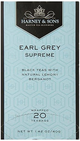 Harney & Sons Fine Teas Earl Grey Supreme - 20 Tea bags