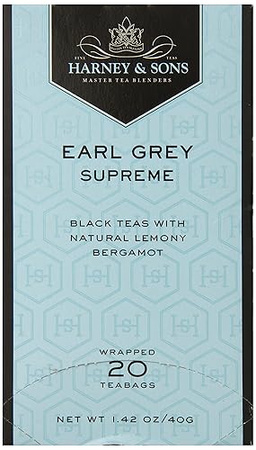 Harney & Sons Fine Teas Earl Grey Supreme - 20 Tea bags