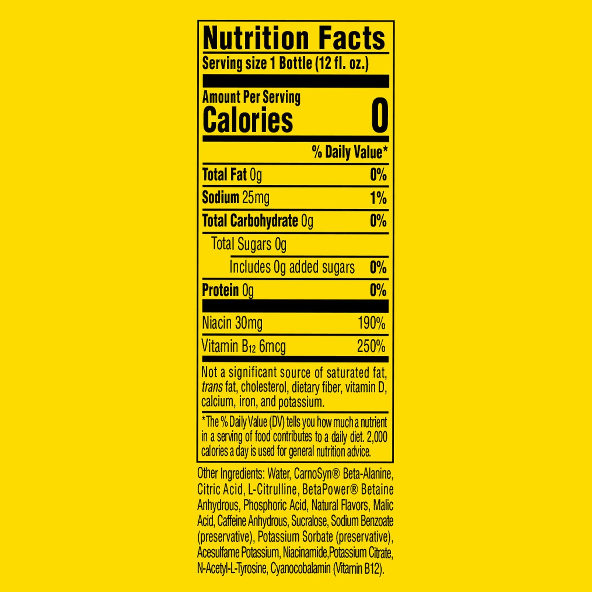 C4 Energy Non-Carbonated Zero Sugar Energy Drink, Pre Workout Drink + Beta Alanine, Icy Blue Razz, 12 Fl Oz (Pack of 12)