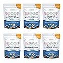 Snacks Solutions Sprouted Pumpkin Seeds (5 oz - Pack of 6, Salted) USDA Organic, Kosher Certified, Rich in Protein