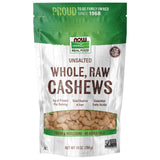 NOW Foods, Whole Cashews, Raw and Unsalted, Source of Fiber, Protein, Iron and Essential Fatty Acids, 10-Ounce (Packaging May Vary)
