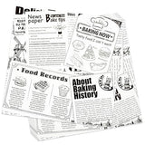 Premium Deli Paper 10"x10"- 200 Pk - Sandwich Wrapping Greaseproof Paper Sheets, Bread/Rolls Deli Paper Liners, Baskets Lining Wrappers for Fish