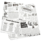 Premium Deli Paper 10"x10"- 200 Pk - Sandwich Wrapping Greaseproof Paper Sheets, Bread/Rolls Deli Paper Liners, Baskets Lining Wrappers for Fish