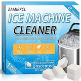 Ice Machine Cleaner Tablets, 28 Count, Nickel-Safe Descaling Formula, No Damage to Nickel Plating, Compatible with All Major Brands, Ideal