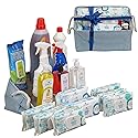 Juniper CLEAN, Luxury Cleaning, Supplies Kit, All In One Household Cleaning Essentials Set with Surface-Floor-Hand Cleaners, Laundry Detergent, Dish