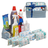 Juniper CLEAN, Luxury Cleaning, Supplies Kit, All In One Household Cleaning Essentials Set with Surface-Floor-Hand Cleaners, Laundry Detergent, Dish
